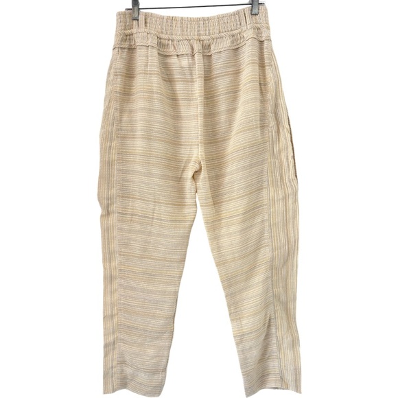 FREE PEOPLE Sweet Escape Drawstring Pant in Cream Size S - Picture 9 of 12